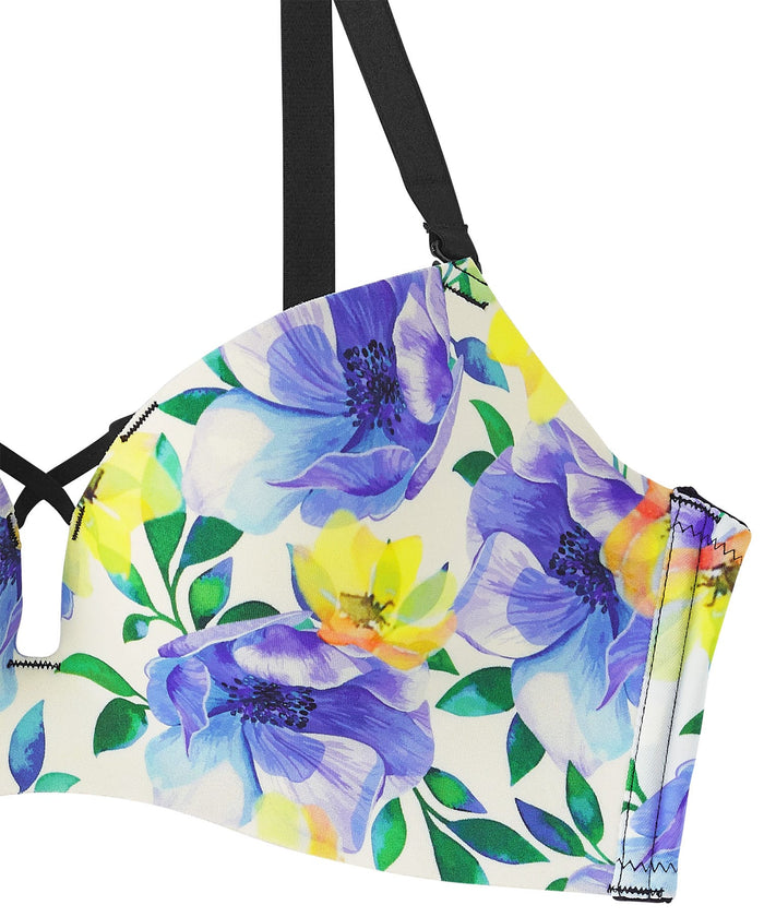 Chomori Sicilian Floral Maximum Boost T-Shirt Bra