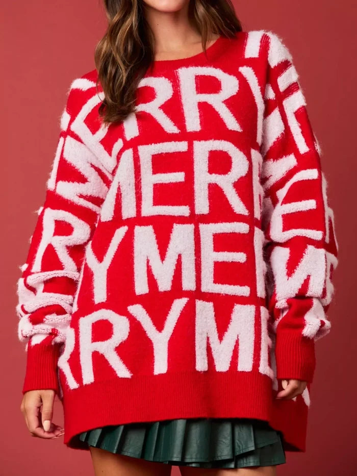 Christmas Merry Festive Holiday Sweater