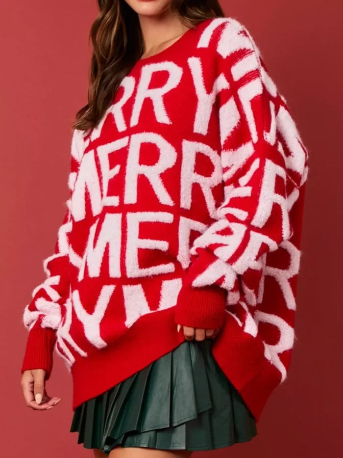 Christmas Merry Festive Holiday Sweater