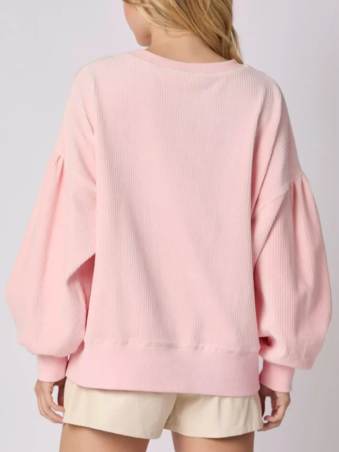 Christmas Sequin Embellished Sweatshirt