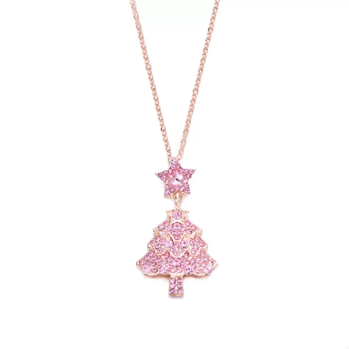 Christmas Tree Pendant Necklace