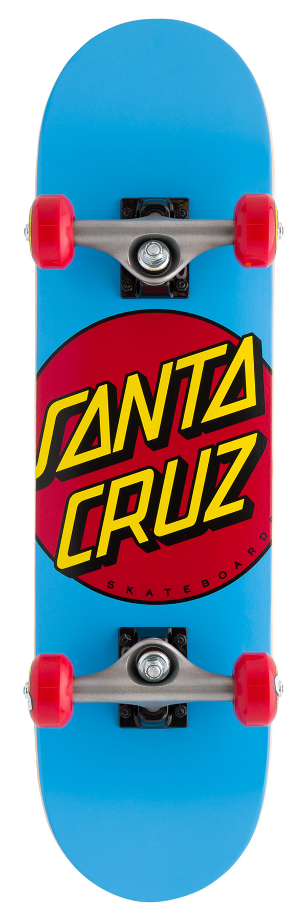 Classic Dot Super Micro 7.25in x 27.00in Santa Cruz Skateboard Complete