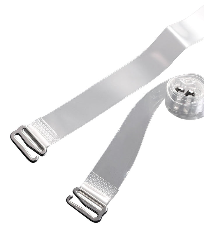 Clear Bra Straps for F-G-H Cup (15mm)