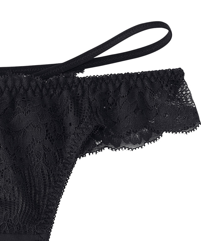 Code Lace Thong