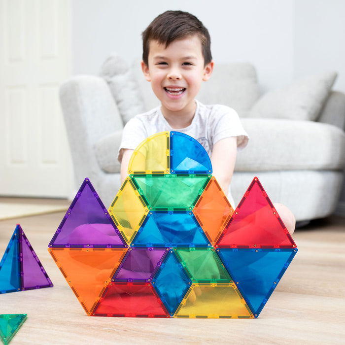 Connetix Magnetic Tiles Rainbow Shape Expansion 36 Piece Pack