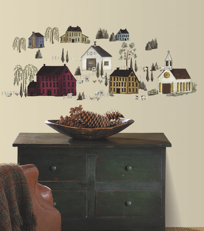 Country Scenic Peel & Stick Wall Decals image