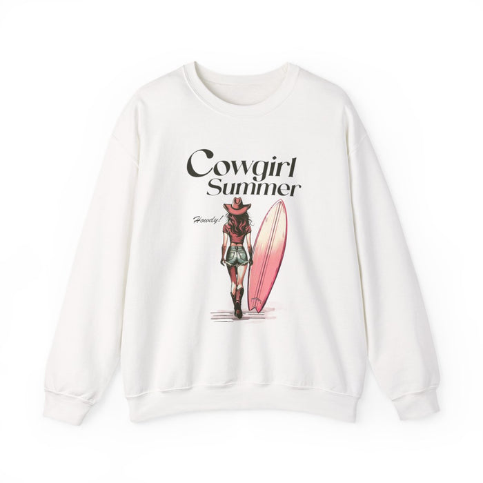 Cowgirl Summer Sweatshirt - funny sweatshirt by Cheeky Business