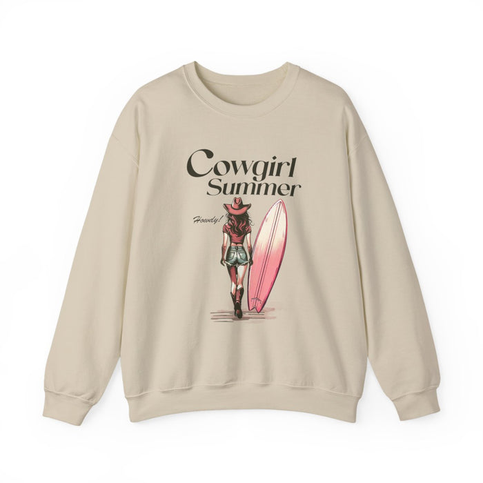 Cowgirl Summer Sweatshirt - funny sweatshirt by Cheeky Business