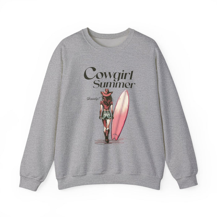 Cowgirl Summer Sweatshirt - funny sweatshirt by Cheeky Business