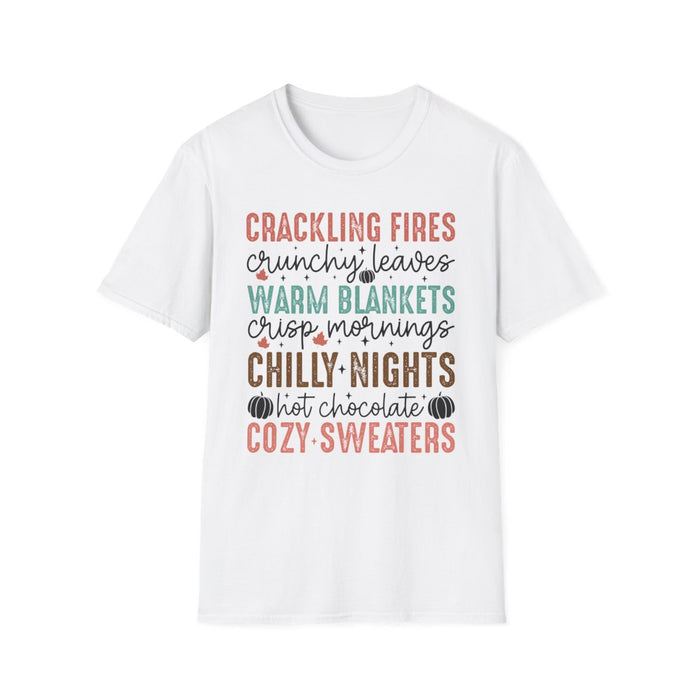 Cozy Fall Vibes T-Shirt - funny t-shirt by Cheeky Business