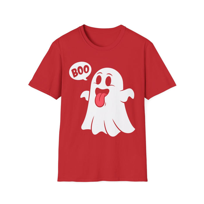 Cute Boo Ghost Halloween T-Shirt - funny t-shirt by Cheeky Business