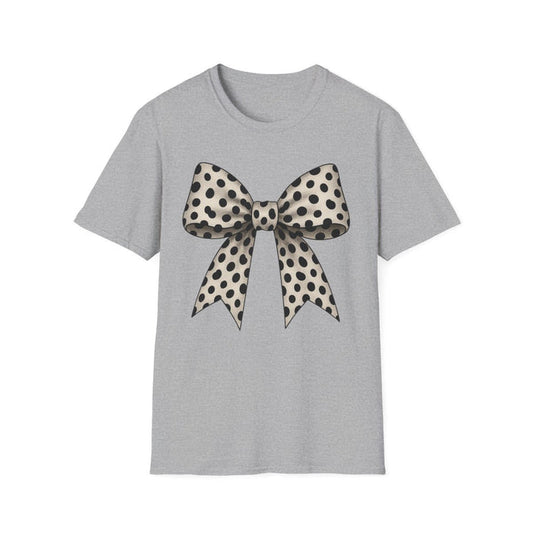 Dalmatian Bow T-Shirt - funny t-shirt by Cheeky Business