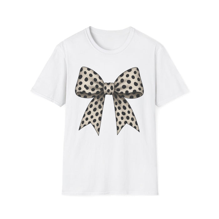 Dalmatian Bow T-Shirt - funny t-shirt by Cheeky Business