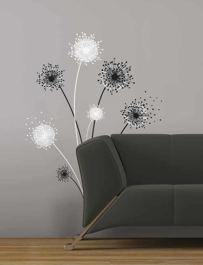 Dandelion Peel & Stick Giant Wall Decal image