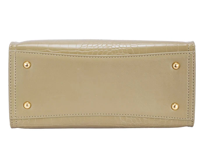 David Jones Crocodile Pattern Handbag