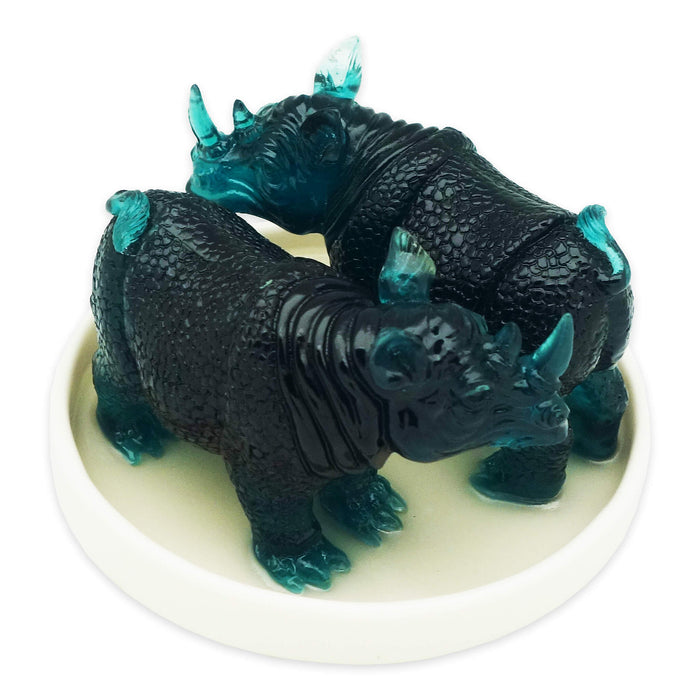Double Horned Rhinoceros Duo