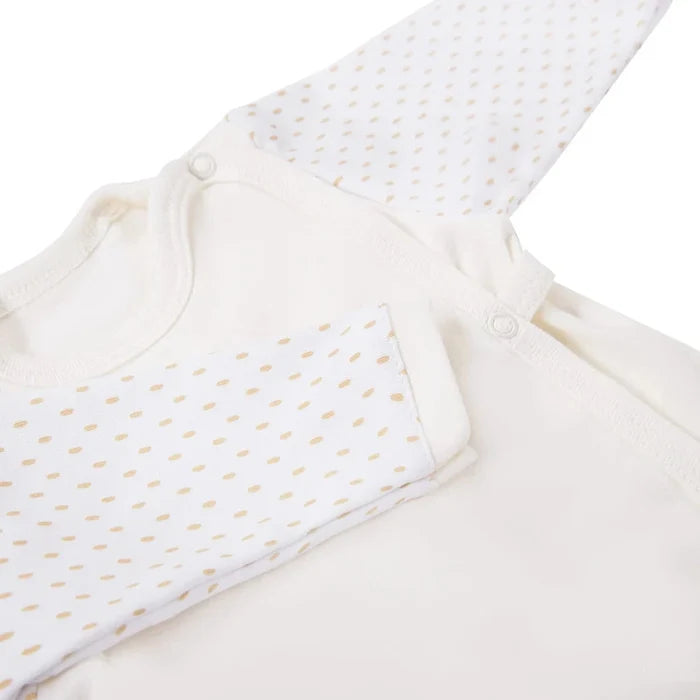 Early Baby Wraparound Top, Cream Top / T-shirt EEVI