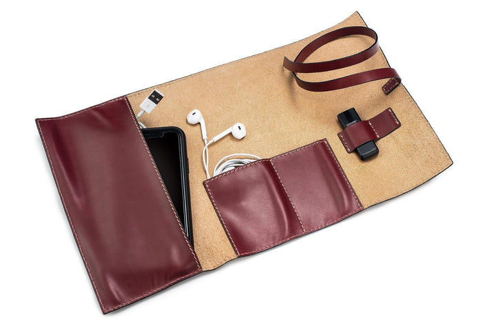 Moral Code Entry Tech Kit - #color_red-leather