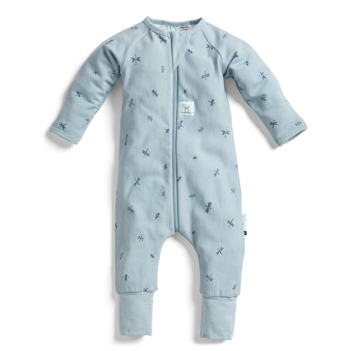 ergoPouch Layer | Long Sleeve Zip Bodysuit 1.0 TOG - Dragonflies