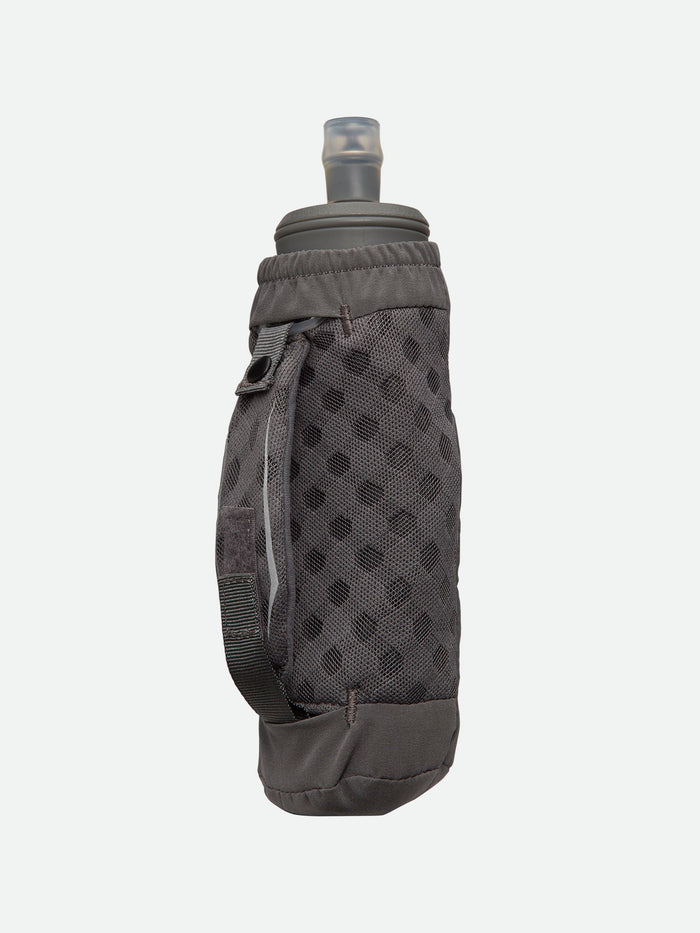 color:Castlerock Classic Green||seo:Nathan ExoShot 2.0 14oz Handheld - Castlerock Classic Green - Back View Featuring Strap