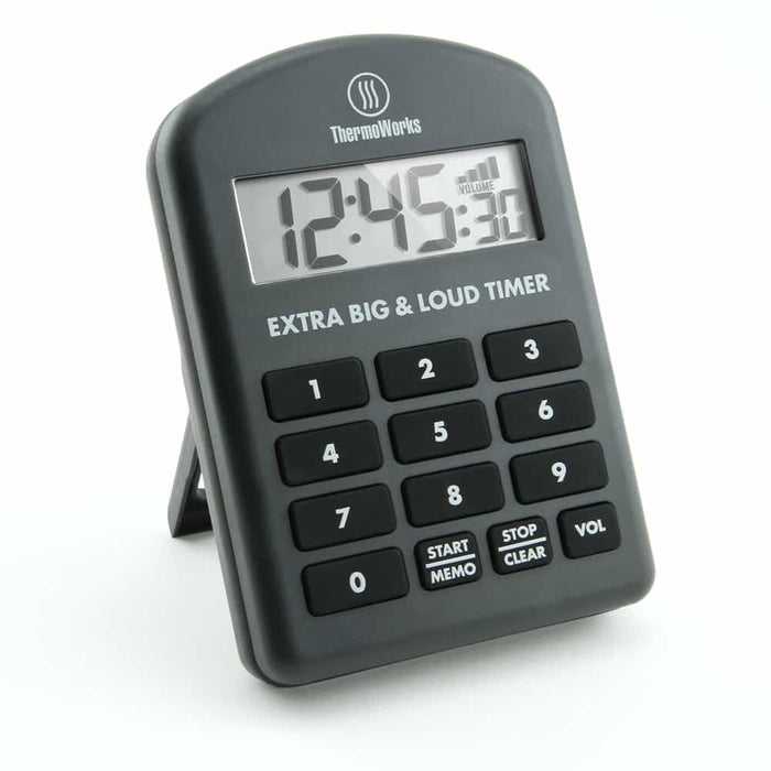 Extra Big & Loud Timer, Charcoal