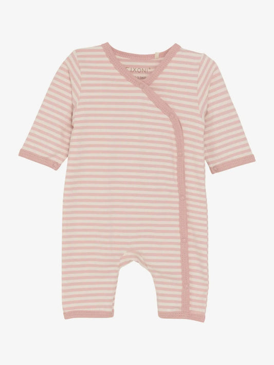 Fixoni PInk Striped Babygrow Sleepsuit / Babygrow Fixoni