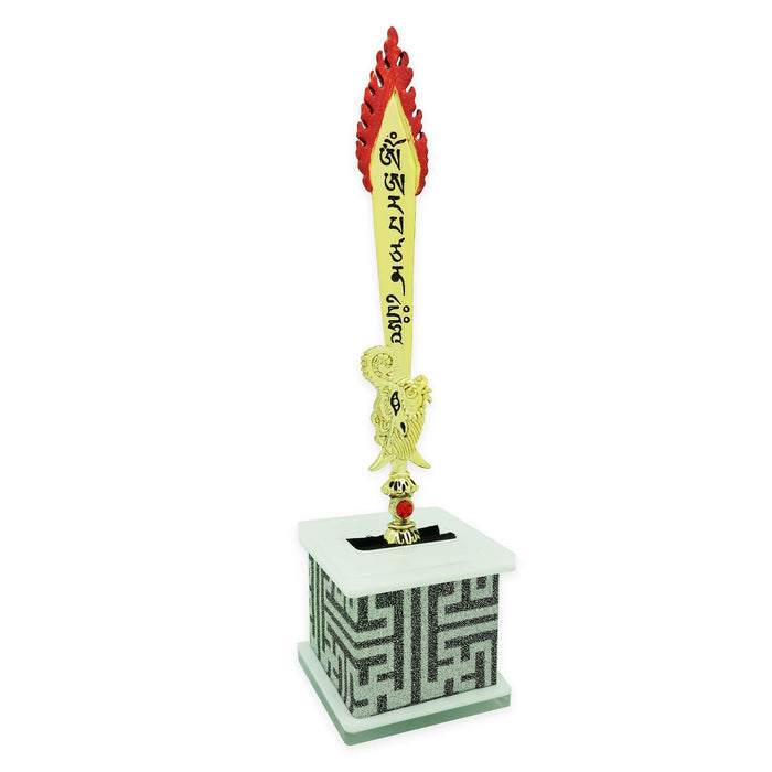Flaming Mantra Sword