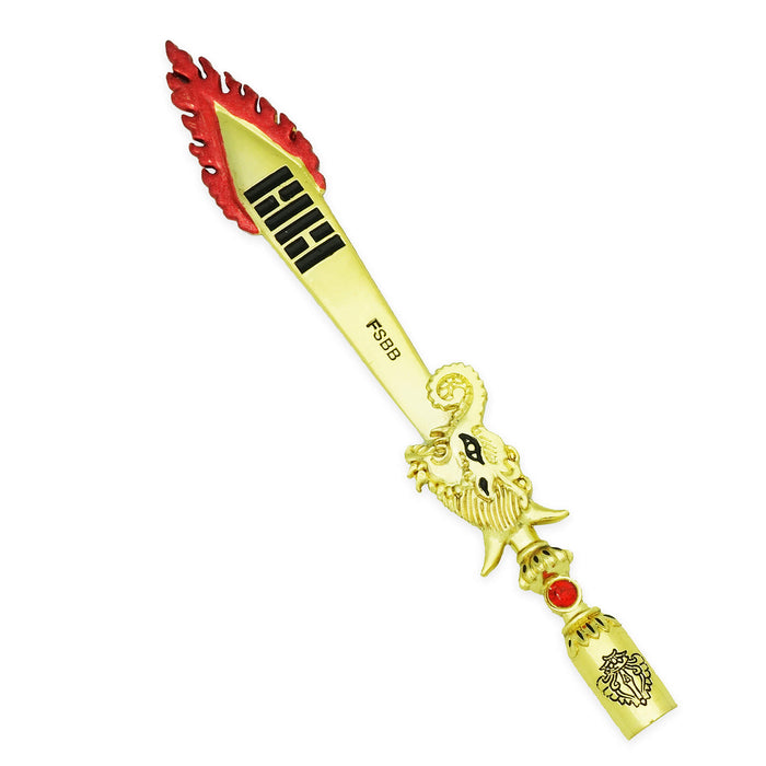 Flaming Mantra Sword