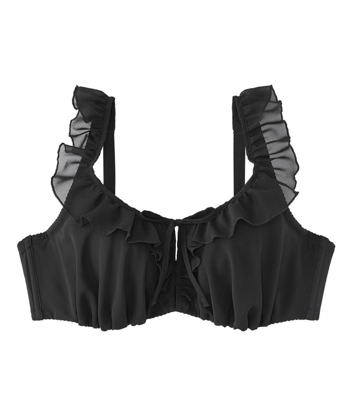 Flirty Frill Side Support Push-Up Bra (F-G-H Cup)