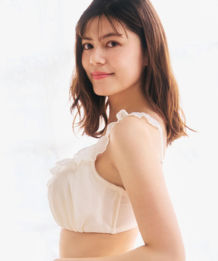 Flirty Frill Side Support Push-Up Bra (F-G-H Cup)