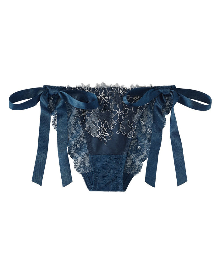 Floral Lace Lift Tie-Side Cheeky