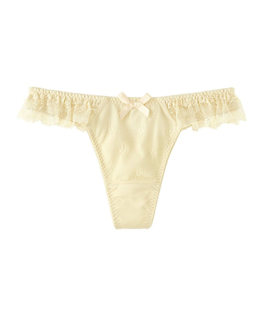 Flower Lace Thong