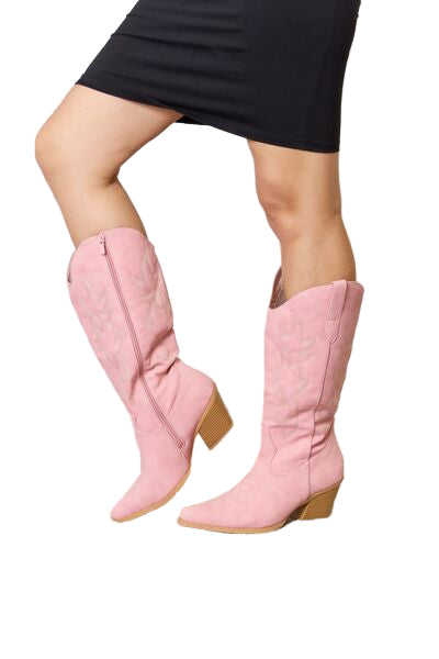 Forever Link Knee High Cowboy Boots