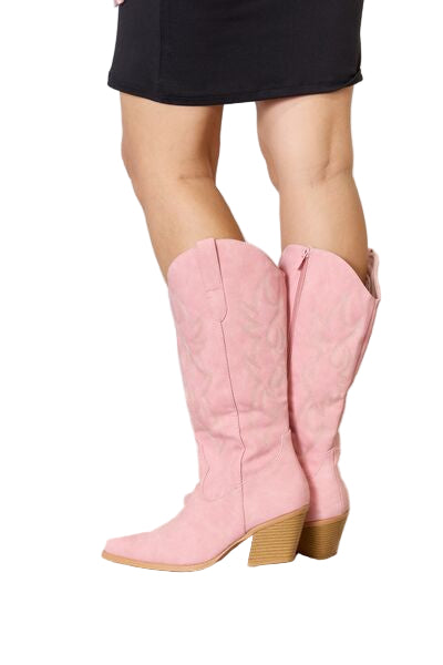Forever Link Knee High Cowboy Boots