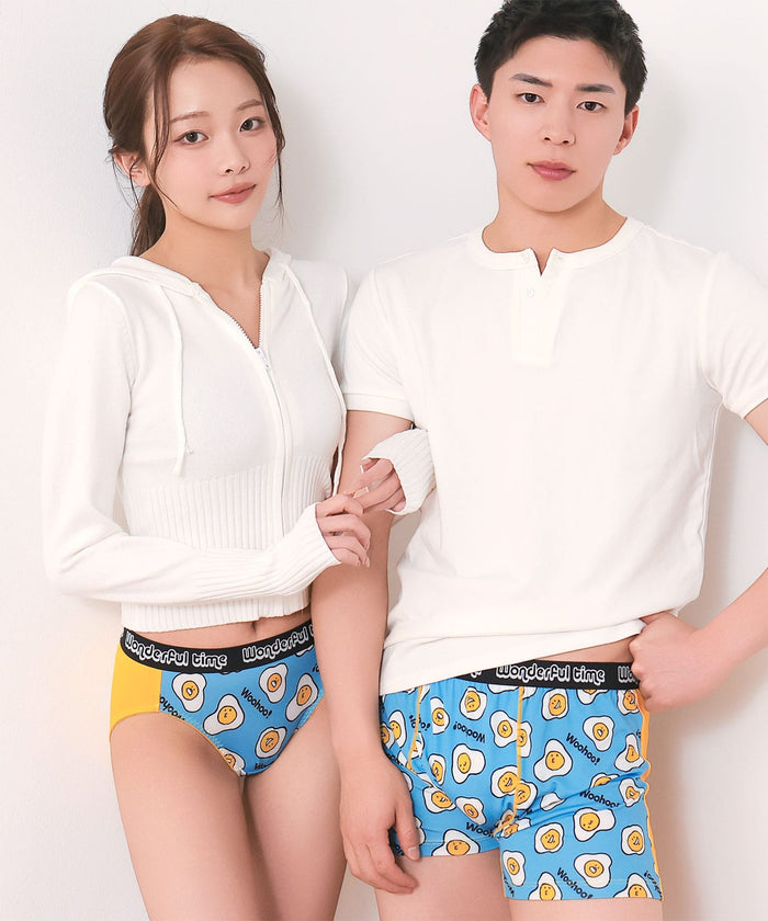 Fried Egg Print Bikini Panty