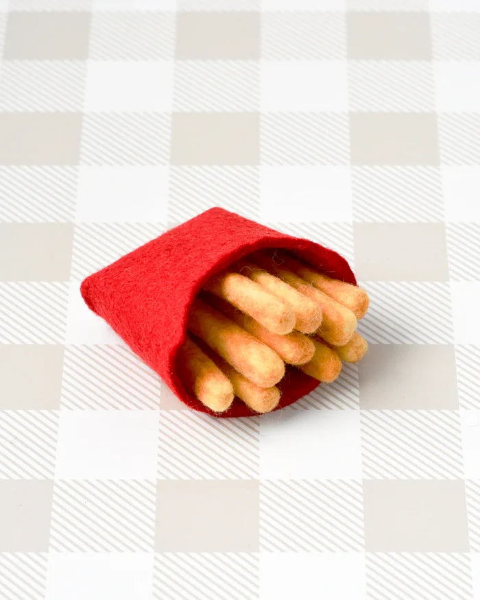 Fries in a Packet Felt Play Food