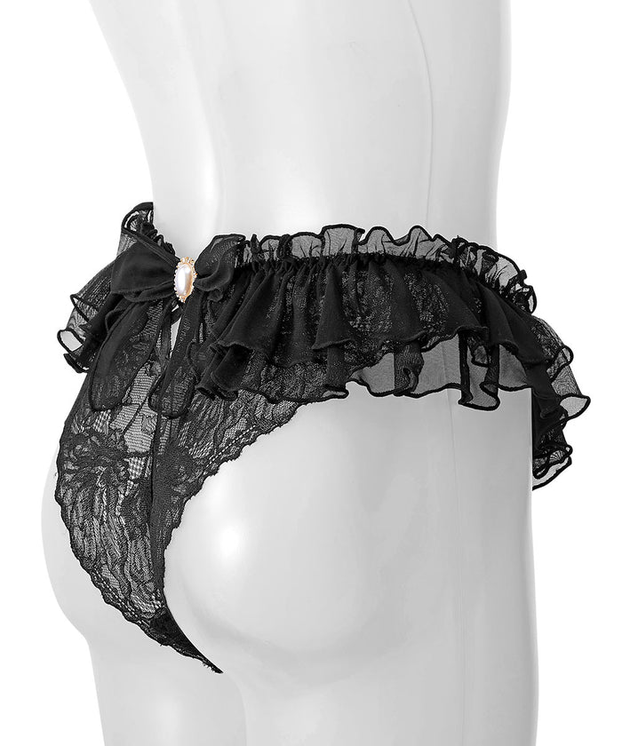 Frill Pearl Ribbon Cheeky