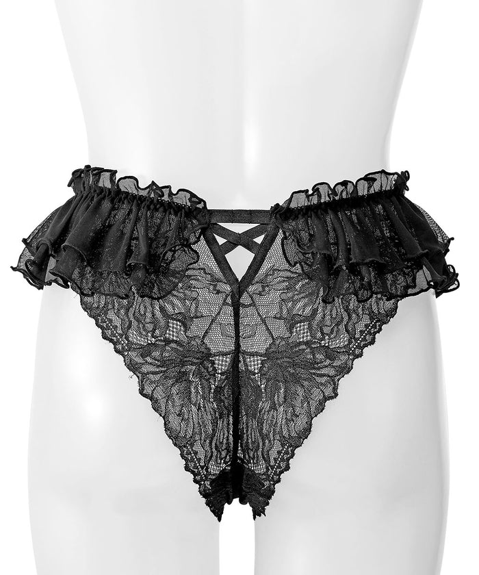 Frill Pearl Ribbon Cheeky