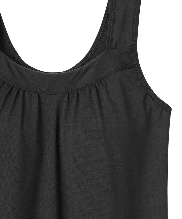 Full Coverage Wireless Built-In Bra Tank Top (E-F-G-H Cup)