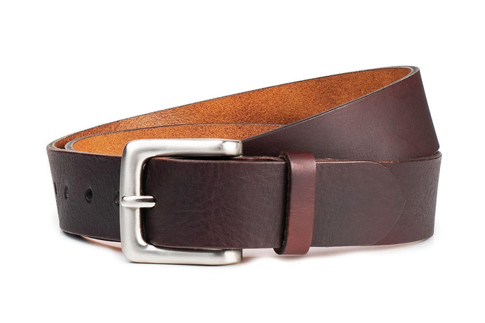 Moral Code Gavin Belt - #color_brown-leather