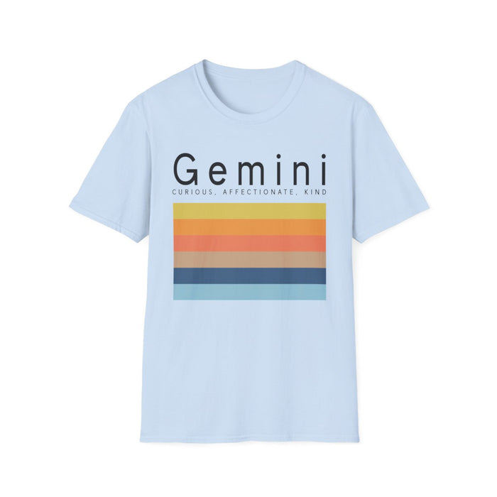 Gemini Zodiac Graphic T-Shirt - funny t-shirt by Cheeky Business