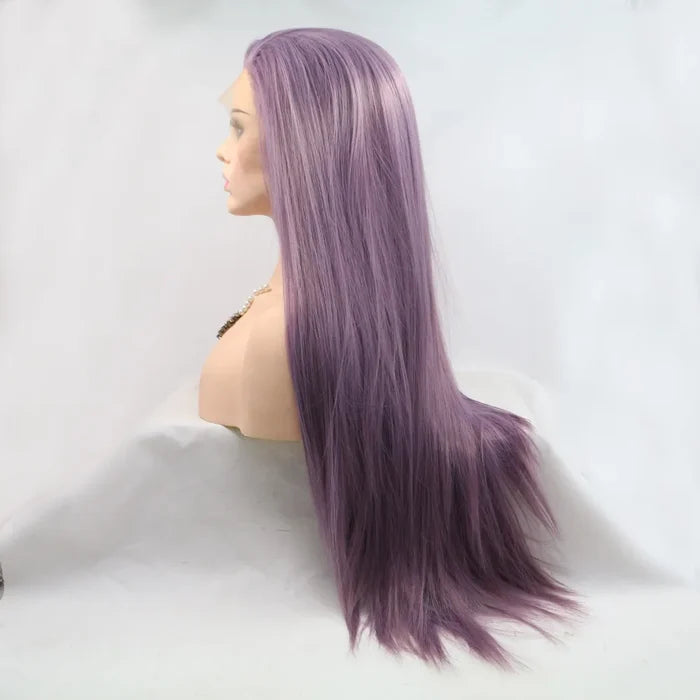 Gilded Strands™ Amethyst Straight Wig — 24"