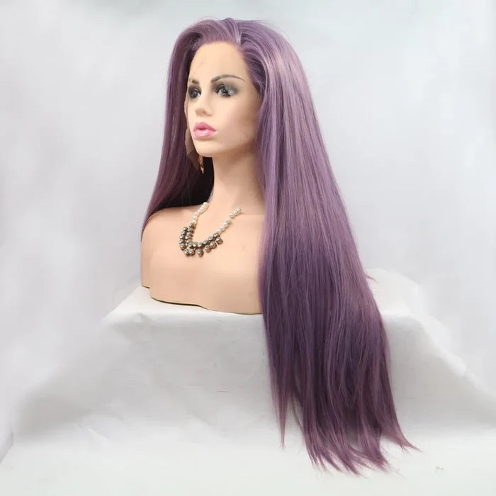 Gilded Strands™ Amethyst Straight Wig — 24"