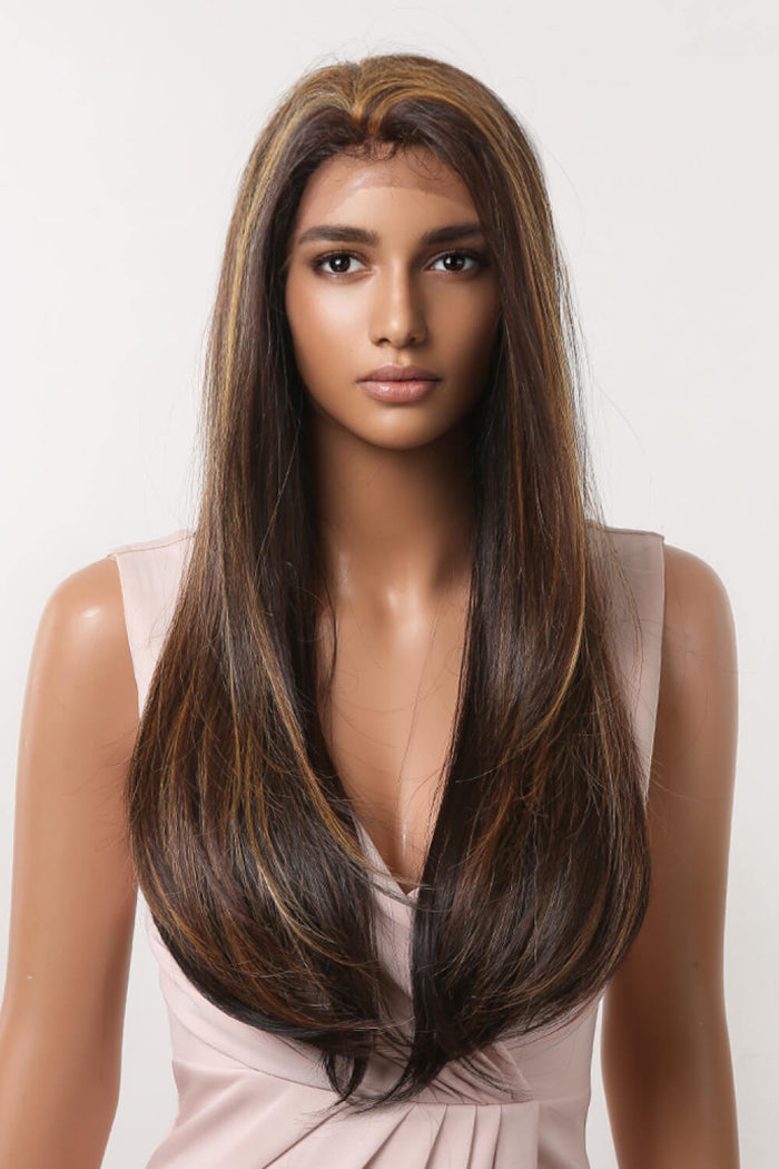 Gilded Strands™ Caramel Kiss Lace Front Wig — 26"