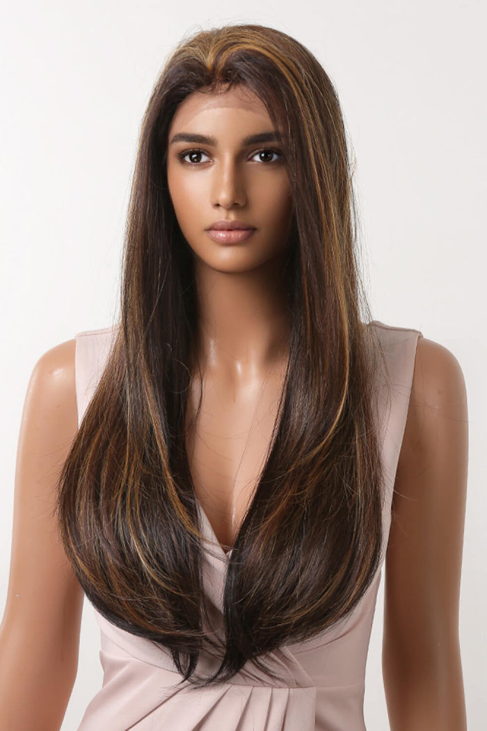 Gilded Strands™ Caramel Kiss Lace Front Wig — 26"