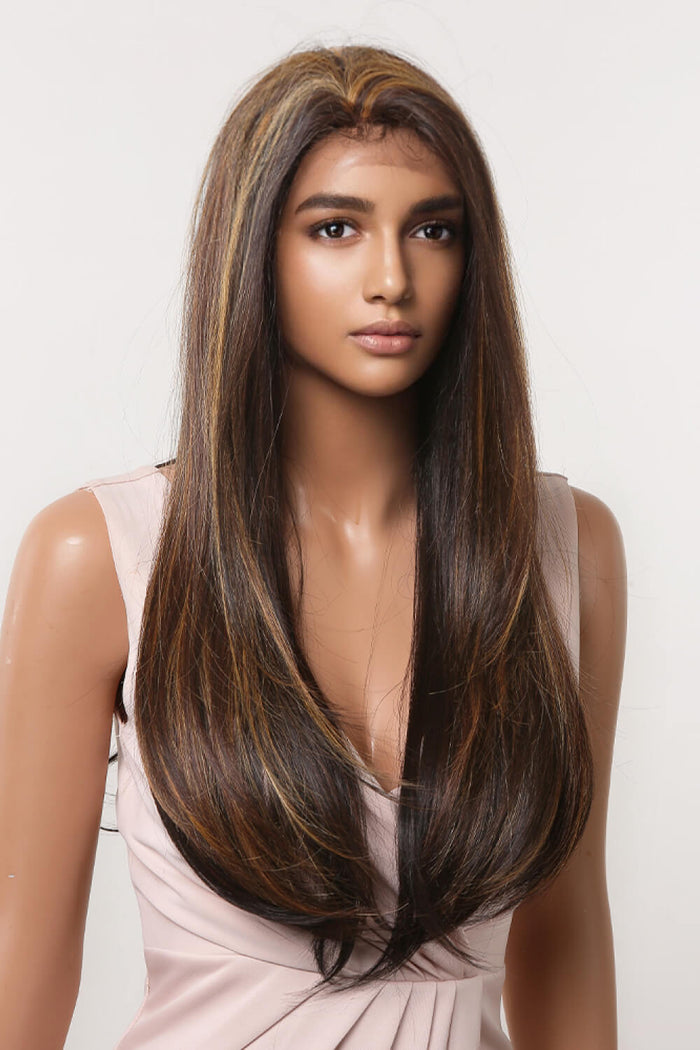 Gilded Strands™ Caramel Kiss Lace Front Wig — 26"