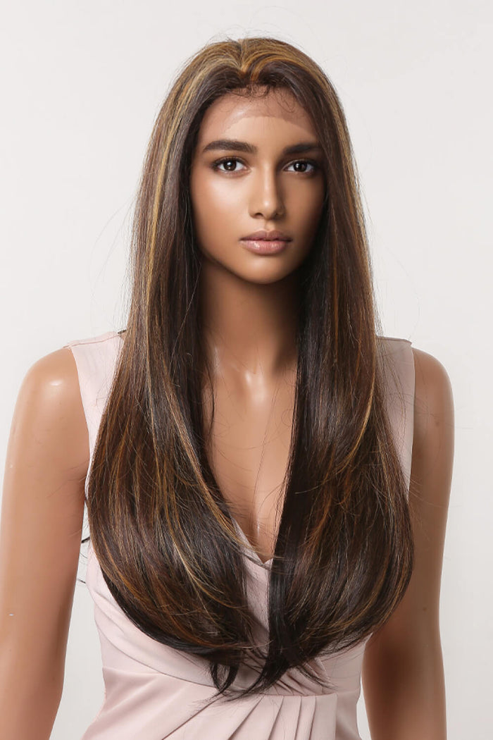 Gilded Strands™ Caramel Kiss Lace Front Wig — 26"