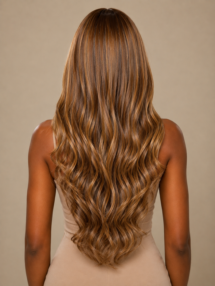 Gilded Strands™ Golden Hour Waves — 26" Lace Front Wig