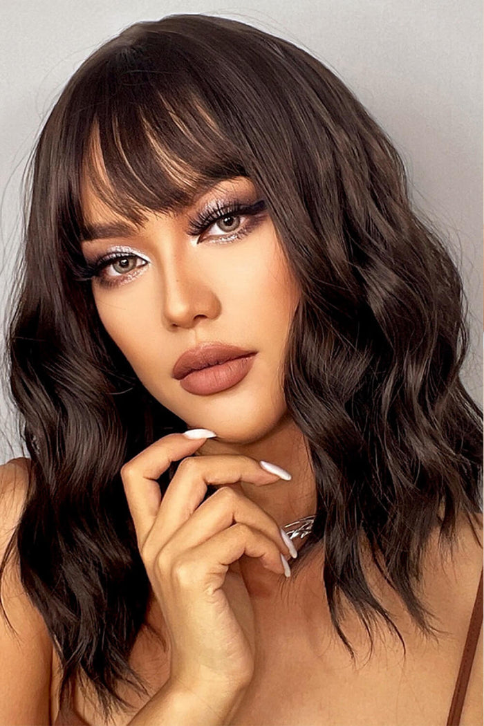 Gilded Strands™ Onyx Luxe Bob — 12"