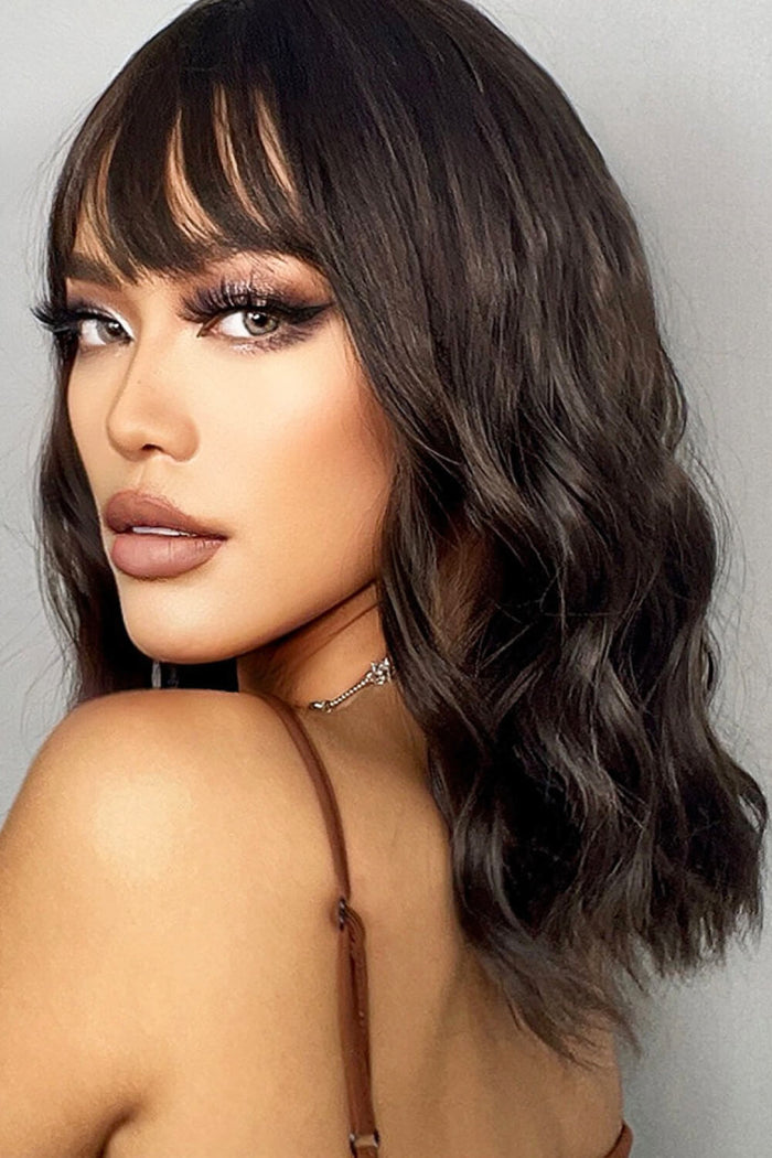 Gilded Strands™ Onyx Luxe Bob — 12"